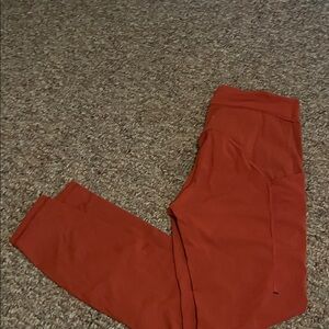 lululemon athletica Orange Leggings